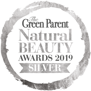 Winner of Silver Award Green Parent Magazine Natural Beauty Awards 2019