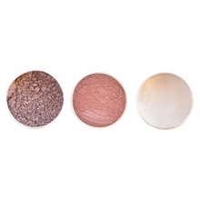 Load image into Gallery viewer, Vegan Mineral Eyeshadow Trio - Soft and Subtle