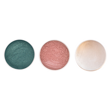 Load image into Gallery viewer, Vegan Mineral Eyeshadow Trio - Mermaid Vibes