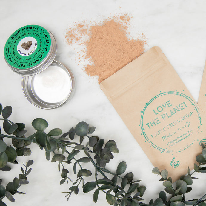 Plastic Free Packaging - How Love the Planet's Refillable Makeup Works