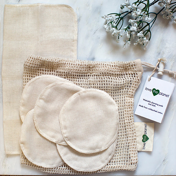 Muslin cleansing Rounds and Cloth | ECO friendly products