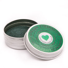 Load image into Gallery viewer, Vegan Mineral Eyeshadow - Emerald Tin